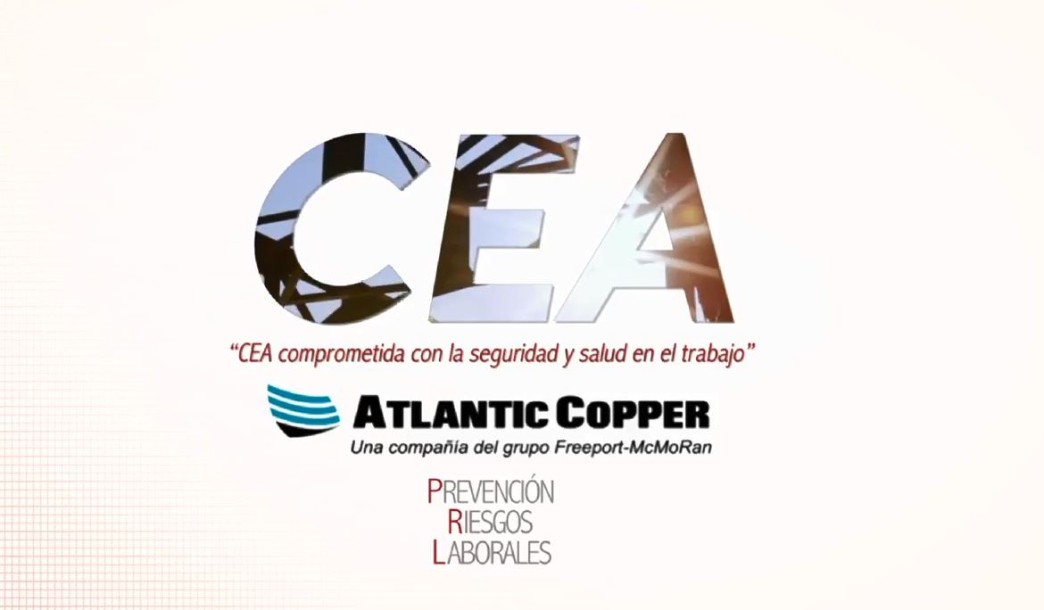 Atlantic Copper y CEA, comprometidos con la seguridad y salud en el trabajo 